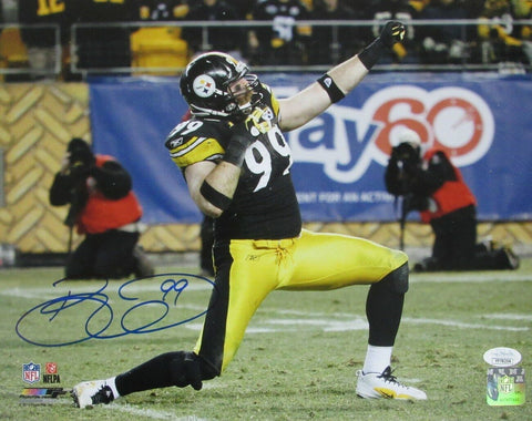 Brett Keisel Pittsburgh Steelers Autographed/Signed 11x14 Photo JSA 133826