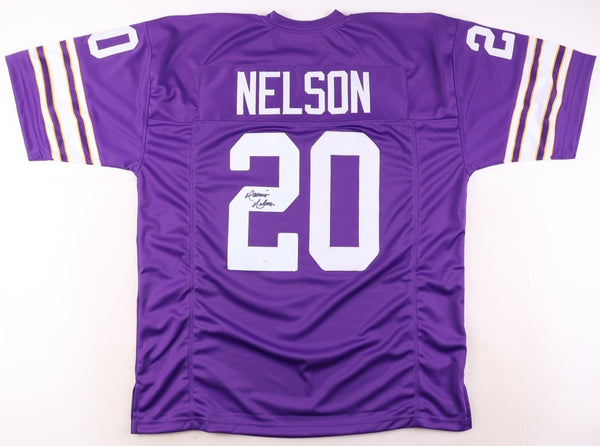 Darrin Nelson Signed Minnesota Vikings Jersey (JSA) Running Back / Returner