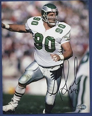 Mike Golic Eagles Signed/Autographed 8x10 Photo PSA/DNA 132680