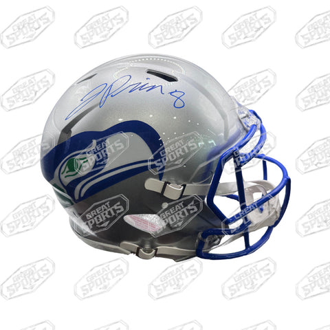 JADARIAN PRICE SIGNED SEATTLE SEAHAWKS THROWBACK SPEED AUTHENTIC HELMET BECKETT