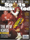 John Elway & Robert Griffin III Autographed 9/2/13 Sports Illustrated BAS 24018