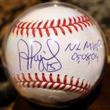 Albert Pujols Signed Rawlings Baseball w/ Inscriptions w/ Case/Card Fanatics COA