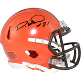 Denzel Ward Autographed/Signed Cleveland Browns 2020 Mini Helmet JSA 53097