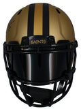 Rashid Shaheed Autographed Saints RAVE Authentic Speed Helmet w/ Visor Beckett