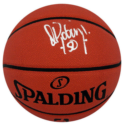David Robinson Signed Spalding Signature Series Full Size Basketball - (Beckett)