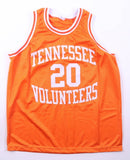 Allan Houston Signed Tennessee Volunteers Jersey (Beckett) 2xNBA All Star/ Guard