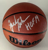 Bucks JACK SIKMA Signed Full Size Wilson Replica Basketball AUTO w/ HOF - BAS