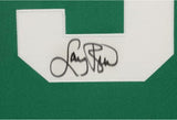 Larry Bird Boston Celtics Framed Signed Mitchell & Ness Jersey