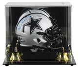 Cowboys Michael Irvin Signed Rave Speed Mini Helmet W/ Case BAS Witnessed