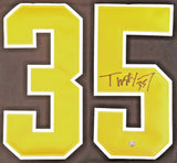 Tristan Jarry Signed Pittsburgh Penguins Jersey (Frameworth) 2xAll Star Goalie
