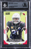 Cardinals Patrick Peterson Authentic Signed 2021 Score #245 Card BAS Slabbed