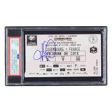 Kylian Mbappe Signed 2017 Qualifiers Mbappe France Debut Ticket - PSA 3 AUTO 10