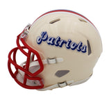 Julian Edelman Signed New England Patriots Speed Retro NFL Mini Helmet