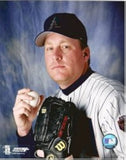 Curt Schilling Signed Arizona Diamondbacks (JSA) 3xWorld Series Champ / Pitcher