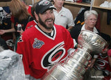 Mark Recchi Signed Carolina Hurricanes Jersey (JSA COA) 3xStanley Cup Winner