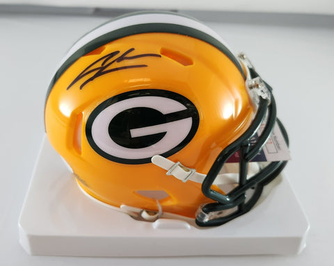 Packers Hall of Famer CHARLES WOODSON Signed Speed Mini Helmet AUTO -SB XLV JSA