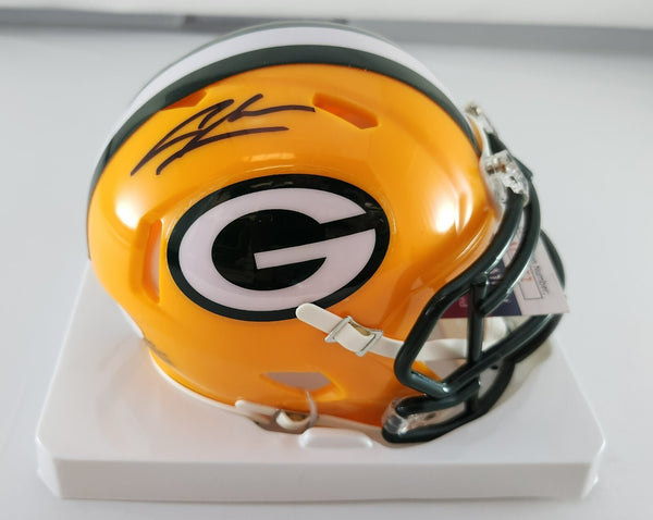 Packers Hall of Famer CHARLES WOODSON Signed Speed Mini Helmet AUTO -SB XLV JSA