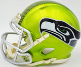 BYRON MURPHY II AUTOGRAPHED SEAHAWKS FLASH GREEN MINI HELMET MCS 235603