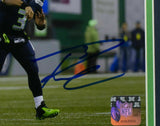 Russell Wilson Signed Framed Seattle Seahawks 8x10 Photo BAS
