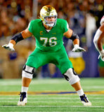 Joe Alt Signed Notre Dame Fighting Irish Jersey (Beckett) #5 Pick 2024 NFL Draft
