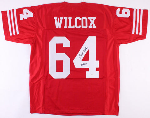 Dave Wilcox Signed San Francisco 49ers Jersey Inscribed "HOF 2000" (JSA COA) L.B