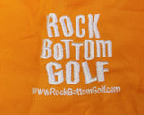 John Daly Authentic Signed Match Worn Orange Loudmouth Polo Shirt BAS #BK84782