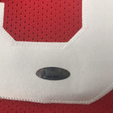 Autographed/Signed Ron Dayne Wisconsin Red College Football Jersey Tristar COA