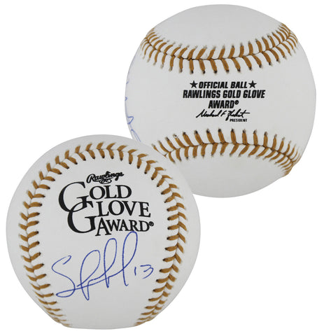 Royals Salvador Perez Authentic Signed Gold Glove Oml Baseball BAS Witnessed
