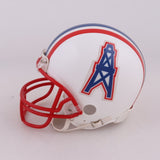 Earl Campbell Signed Houston Oilers Mini Helmet (JSA COA) 5xPro Bowl R.B.