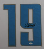 KENNY GOLLADAY (Lions white SKYLINE) Signed Autographed Framed Jersey JSA