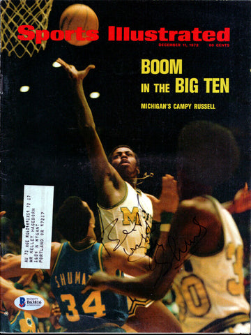 John Shumate Autographed Sports Illustrated Magazine Notre Dame Beckett #B63816
