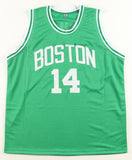 Bob Cousy Signed Boston Celtics Jersey (JSA) 6xNBA Champ /Point Guard 1950-1963