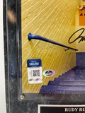 Rudy Ruettiger Autographed 8x10 Photo with Plaque Fanatics COA