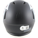 Michael Vick Autographed Atlanta Falcons Mini Helmet Beckett Witness 49865