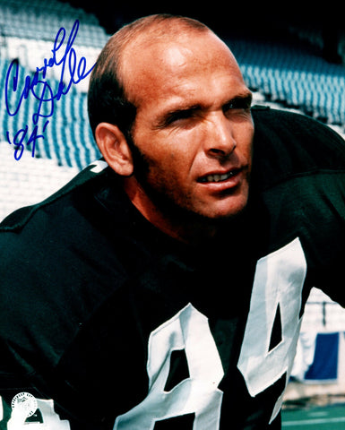 Packers CARROLL DALE Signed 8x10 Photo #9 AUTO - SB I & II Champ