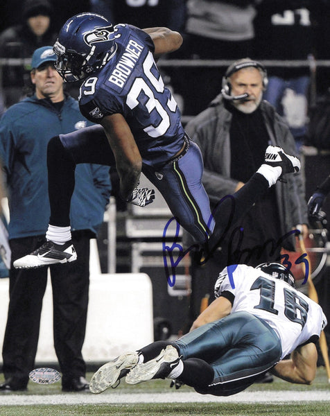 Brandon Browner Autographed Signed 8x10 Photo Seattle Seahawks MCS Holo #63338