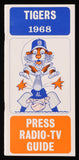 1968 Vintage Detroit Tigers Official Press, Radio, TV Guide- World Series Champs