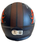 Aqib Talib Autographed Denver Broncos Navy Mini Helmet - Beckett COA