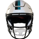 Travis Hunter Autographed Jacksonville Jaguars Retro SpeedFlex Beckett WIT 57935