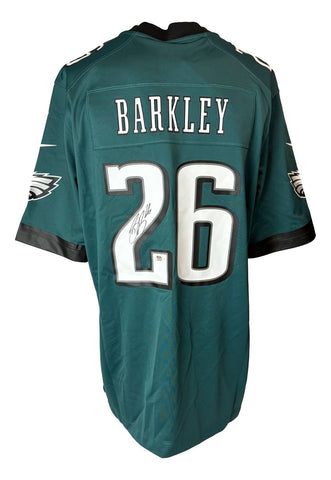 Saquon Barkley Signed Philadelphia Eagles Nike Game Replica Jersey PSA/DNA