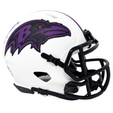 Derrick Henry Baltimore Ravens Signed Riddell Lunar Mini Helmet BAS Beckett
