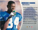 Herman Moore 1997 Leaf Signature 8x10 Authentic Autograph Detroit Lions 192851