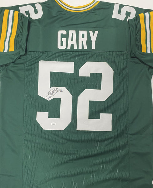 Packers Linebacker RASHAN GARY Signed Custom Replica GREEN Jersey AUTO - JSA