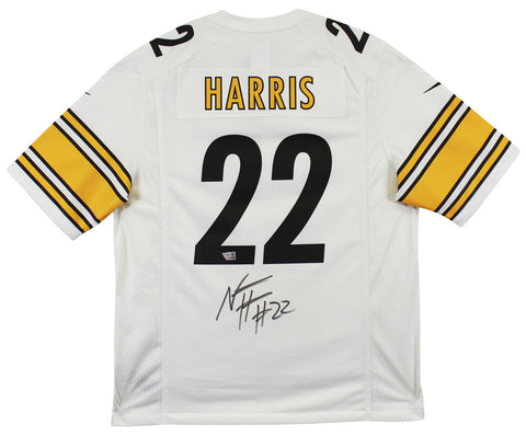 Steelers Najee Harris Authentic Signed White Nike Game Jersey Fanatics