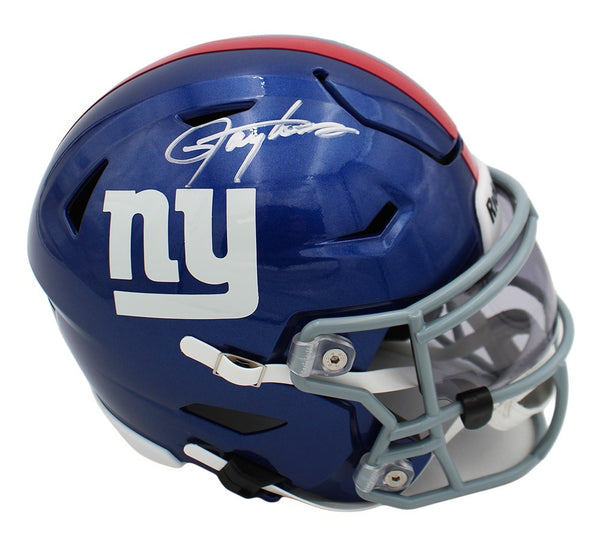 Lawrence Taylor Signed New York Giants SpeedFlex Mid-Size NFL Midi Helmet