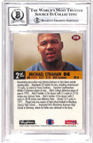 Michael Strahan Signed 1993 Skybox #398 Card 10 Auto Beckett 42726