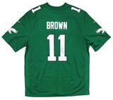 AJ Brown Philadelphia Eagles Signed Kelly Green Nike Game Jersey BAS