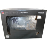 Michael Irvin Autographed Dallas Cowboys F/S Helmet Beckett Witness 56361