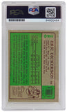Eric Dickerson Autographed Rams 1984 Topps Rookie Card #280 w/HOF'99 - (PSA)