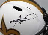 Alvin Kamara Autographed Lunar Eclipse Full Size Helmet Saints Beckett 1W403071